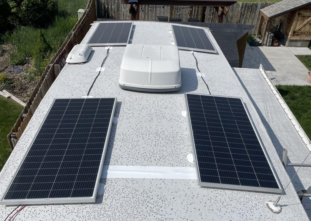 800 watt solar array